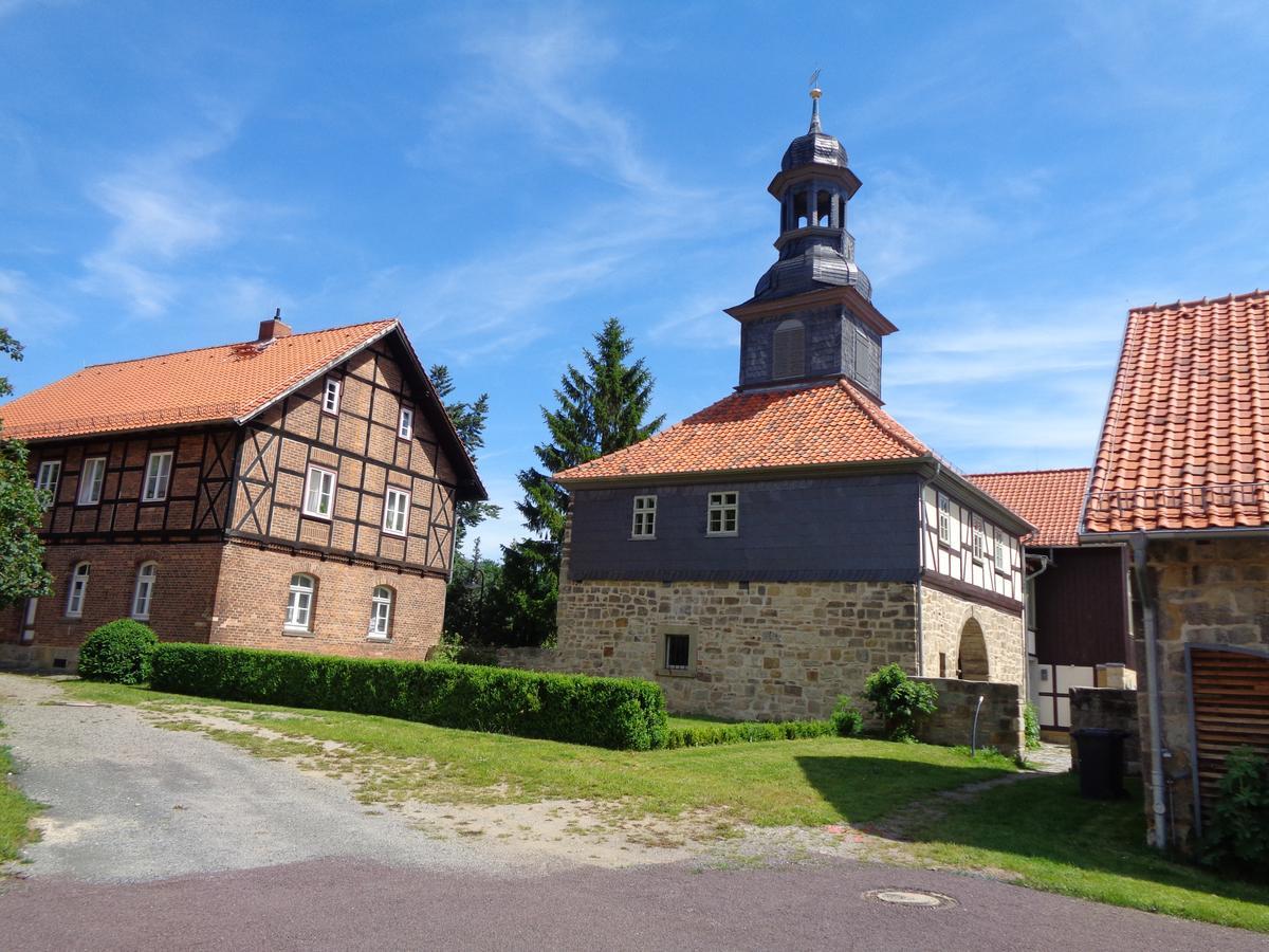 Hotel Gasthaus Weisser Moench Blankenburg Kültér fotó