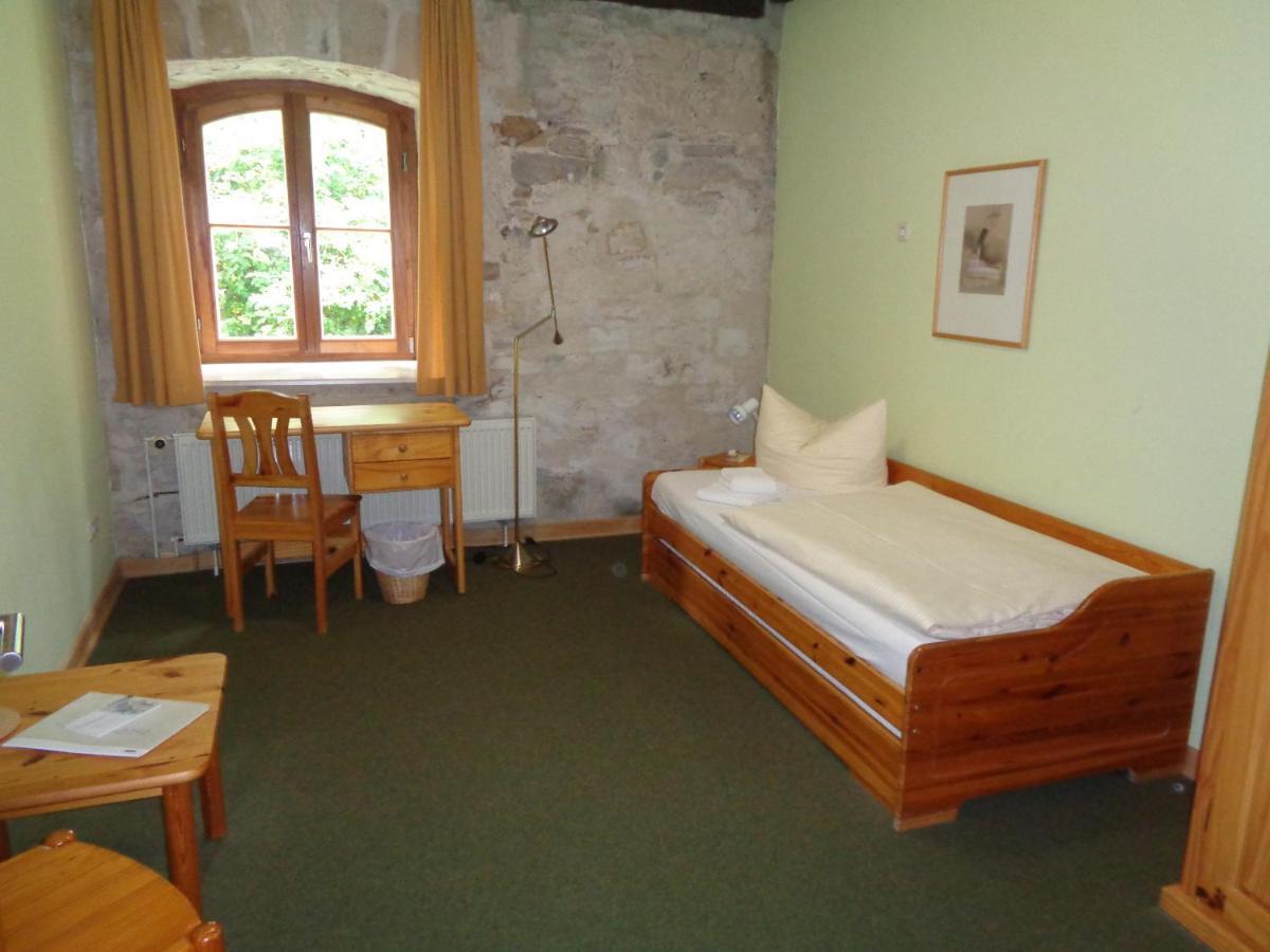 Hotel Gasthaus Weisser Moench Blankenburg Kültér fotó